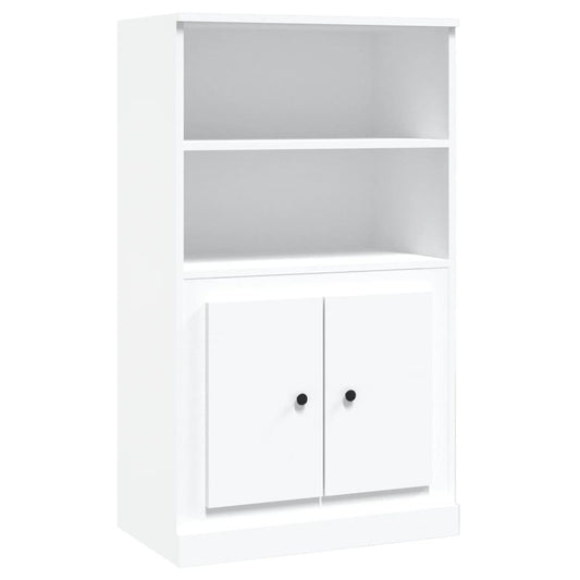 vidaXL Ντουλάπι Λευκό 60 x 35,5 x 103,5 εκ. από Επεξεργασμένο Ξύλο