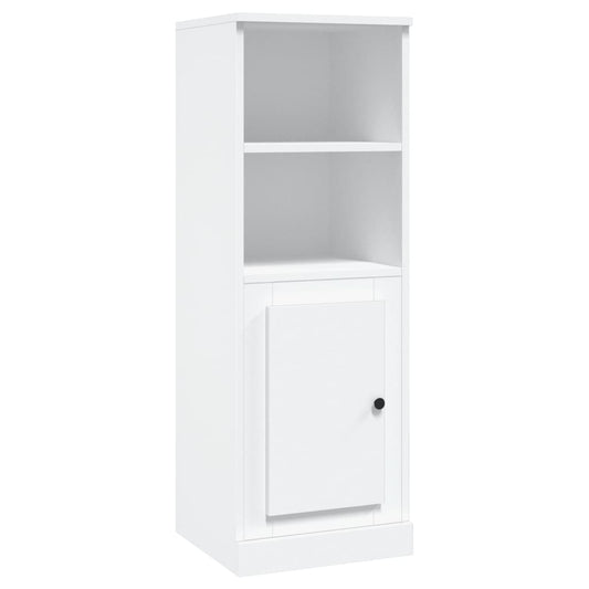 vidaXL Ντουλάπι Λευκό 36 x 35,5 x 103,5 εκ. από Επεξεργασμένο Ξύλο