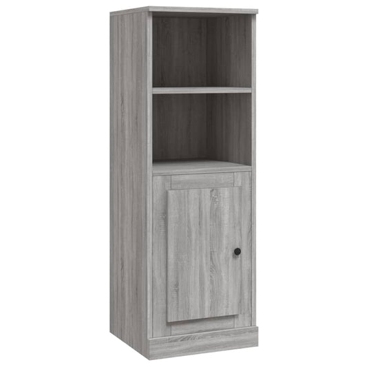 vidaXL Ντουλάπι Γκρι sonoma 36x35,5x103,5 εκ. από Επεξεργασμένο Ξύλο