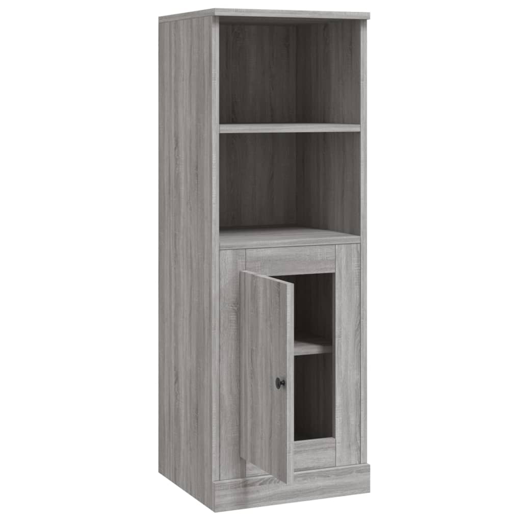 vidaXL Ντουλάπι Γκρι sonoma 36x35,5x103,5 εκ. από Επεξεργασμένο Ξύλο