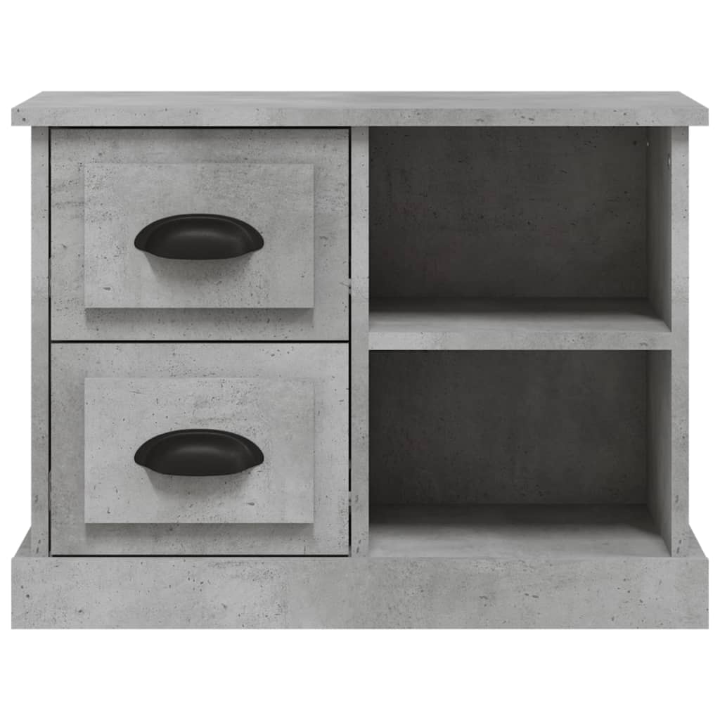 vidaXL Κομοδίνο Γκρι Σκυροδέματος 60 x 35,5 x 45 εκ.