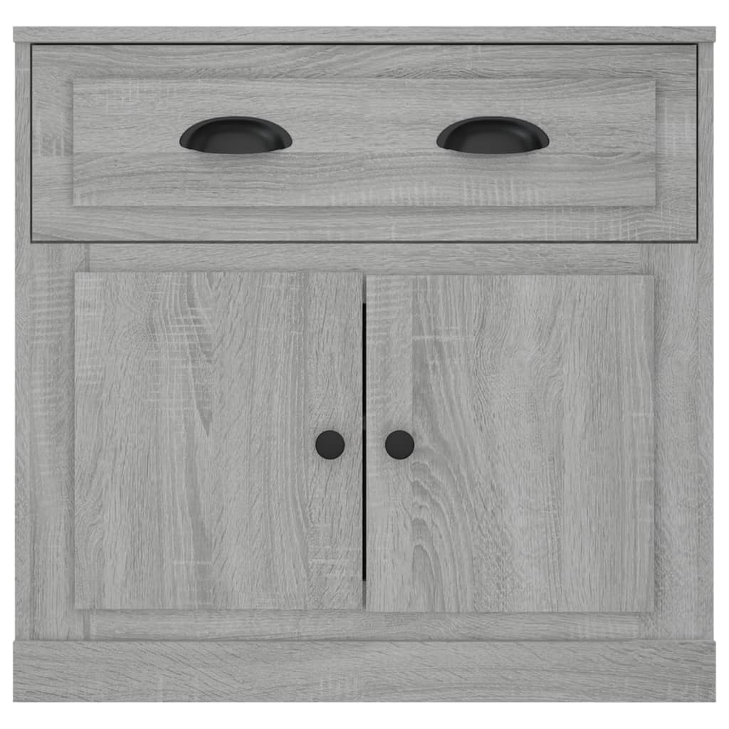 vidaXL Μπουφές Γκρι Sonoma 70x35,5x67,5 εκ. από Επεξεργασμένο Ξύλο