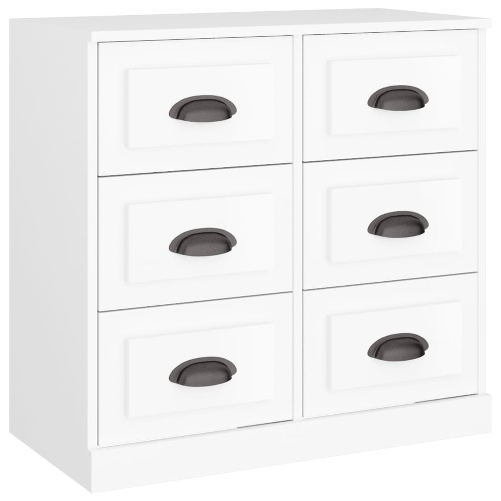 vidaXL Ντουλάπι Λευκό 70 x 35,5 x 67,5 εκ. από Επεξεργασμένο Ξύλο