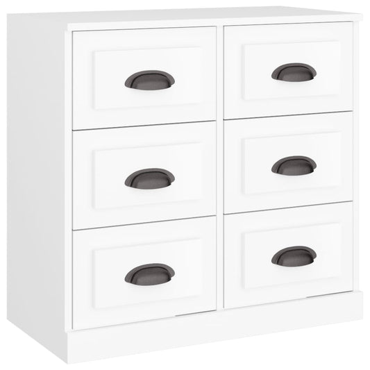 vidaXL Ντουλάπι Λευκό 70 x 35,5 x 67,5 εκ. από Επεξεργασμένο Ξύλο