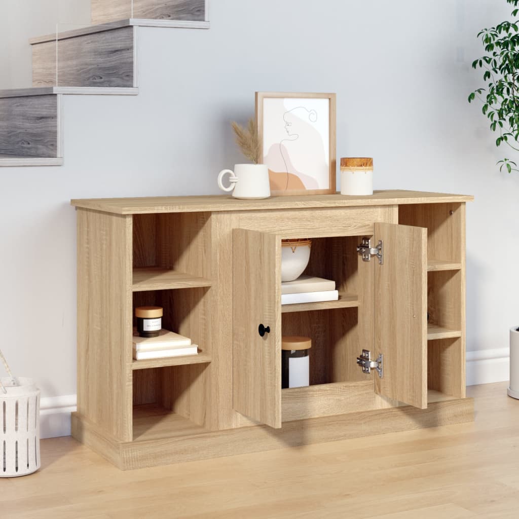 vidaXL Μπουφές Sonoma Δρυς 100x35,5x60 εκ. από Επεξεργασμένο Ξύλο