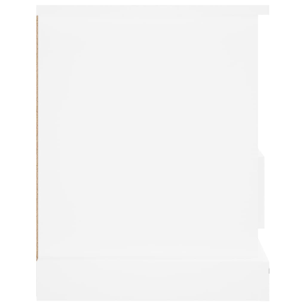 vidaXL Έπιπλο Τηλεόρασης Λευκό 93 x 35,5 x 45 εκ. Επεξεργασμένο Ξύλο