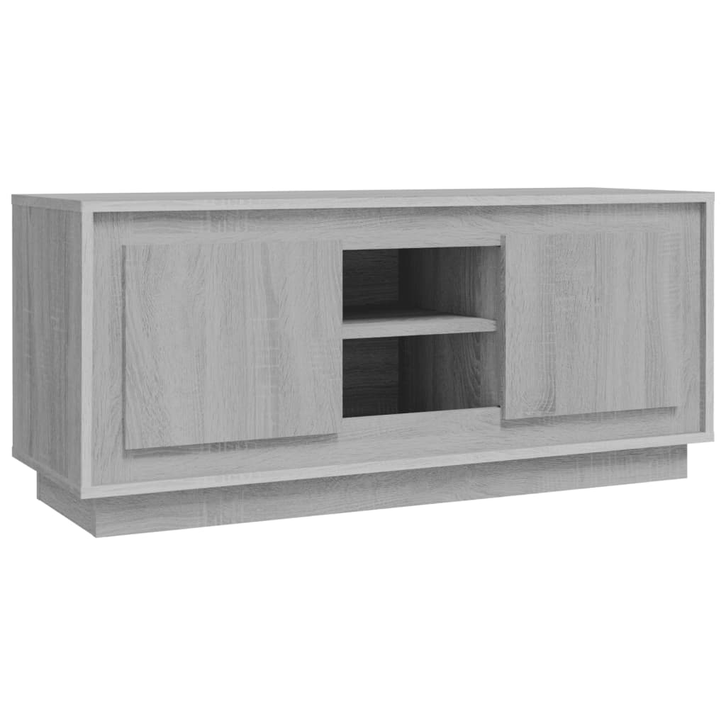 vidaXL Έπιπλο Τηλεόρασης Γκρι Sonoma 102x35x45 εκ. από Επεξεργ. Ξύλο