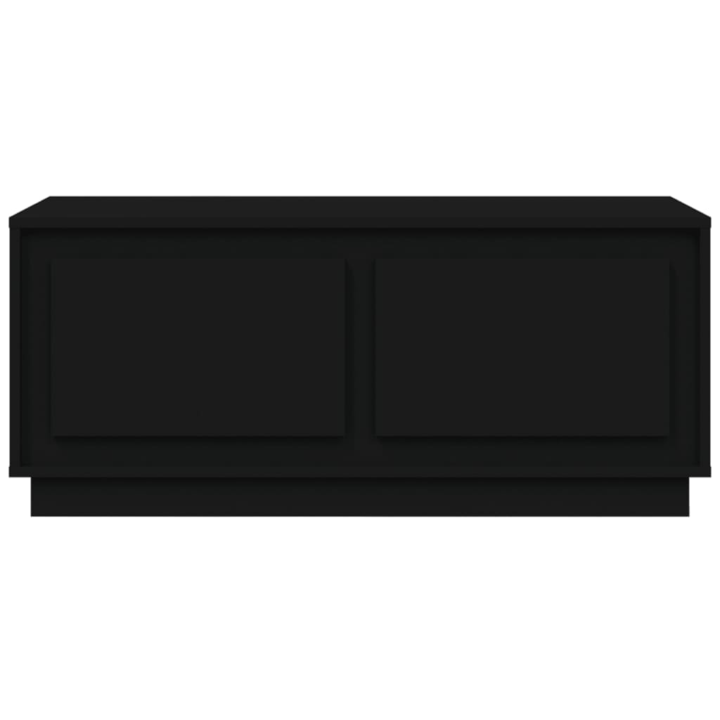 vidaXL Τραπεζάκι Σαλονιού Μαύρο 102x50x44 εκ. από Επεξεργασμένο Ξύλο