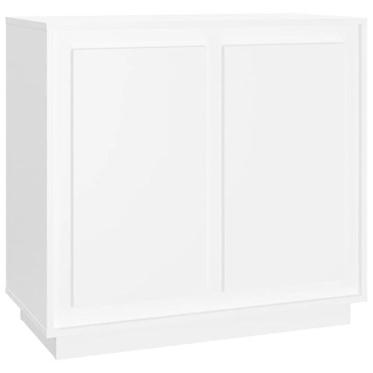 vidaXL Ντουλάπι Λευκό 80 x 34 x 75 εκ. από Επεξεργασμένο Ξύλο