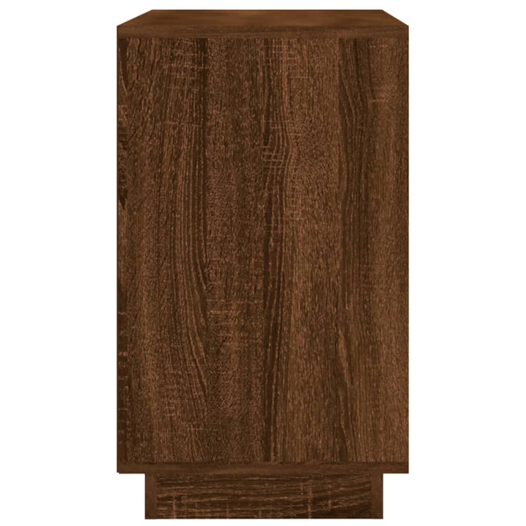 vidaXL Μπουφές Μαύρο 102x35x60 εκ. από Επεξεργασμένο Ξύλο