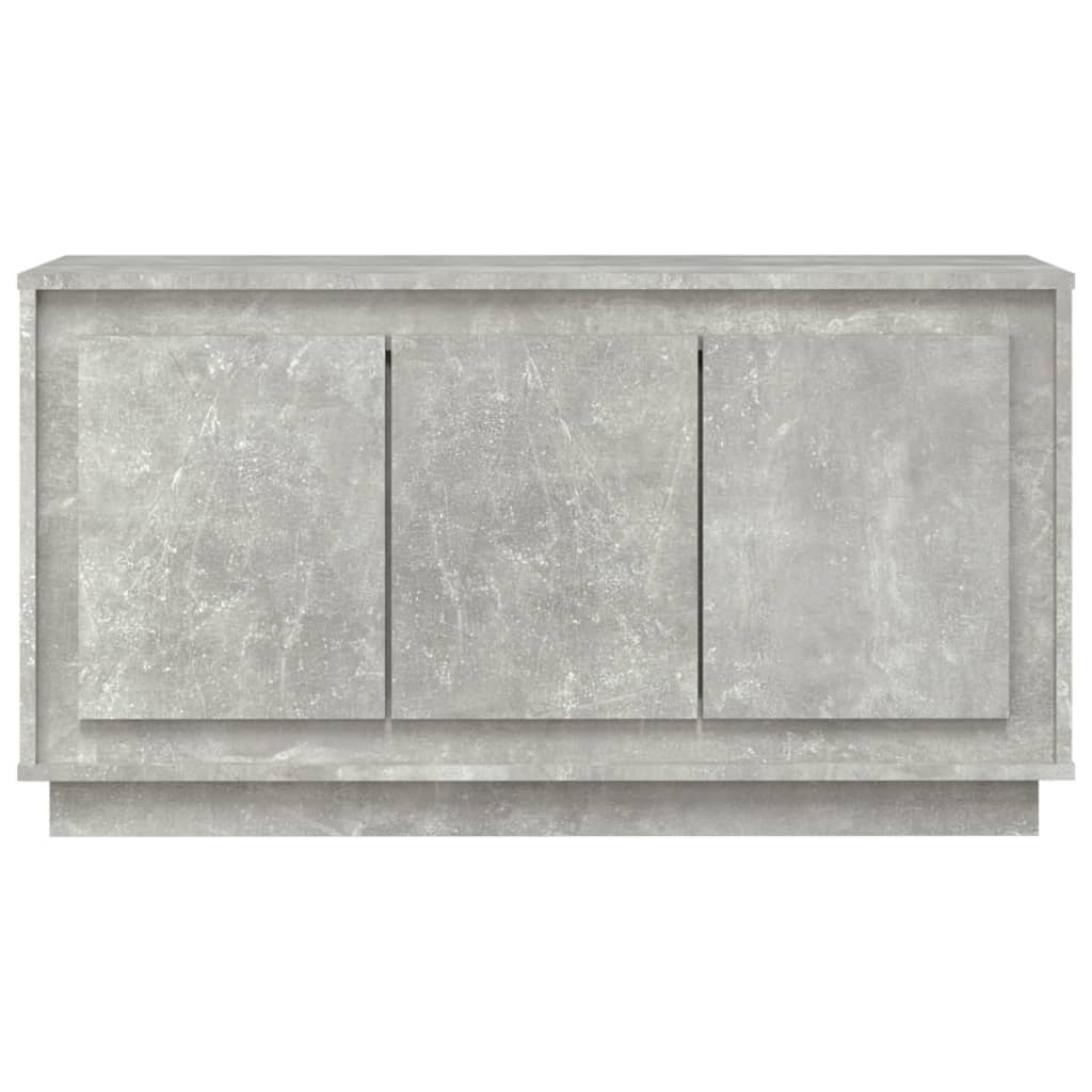 vidaXL Ντουλάπι Γκρι Σκυροδέματος 102x35x55 εκ. Επεξεργασμένο Ξύλο
