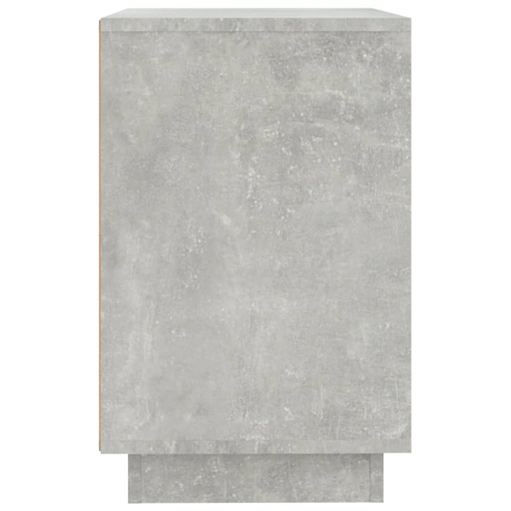vidaXL Ντουλάπι Γκρι Σκυροδέματος 102x35x55 εκ. Επεξεργασμένο Ξύλο