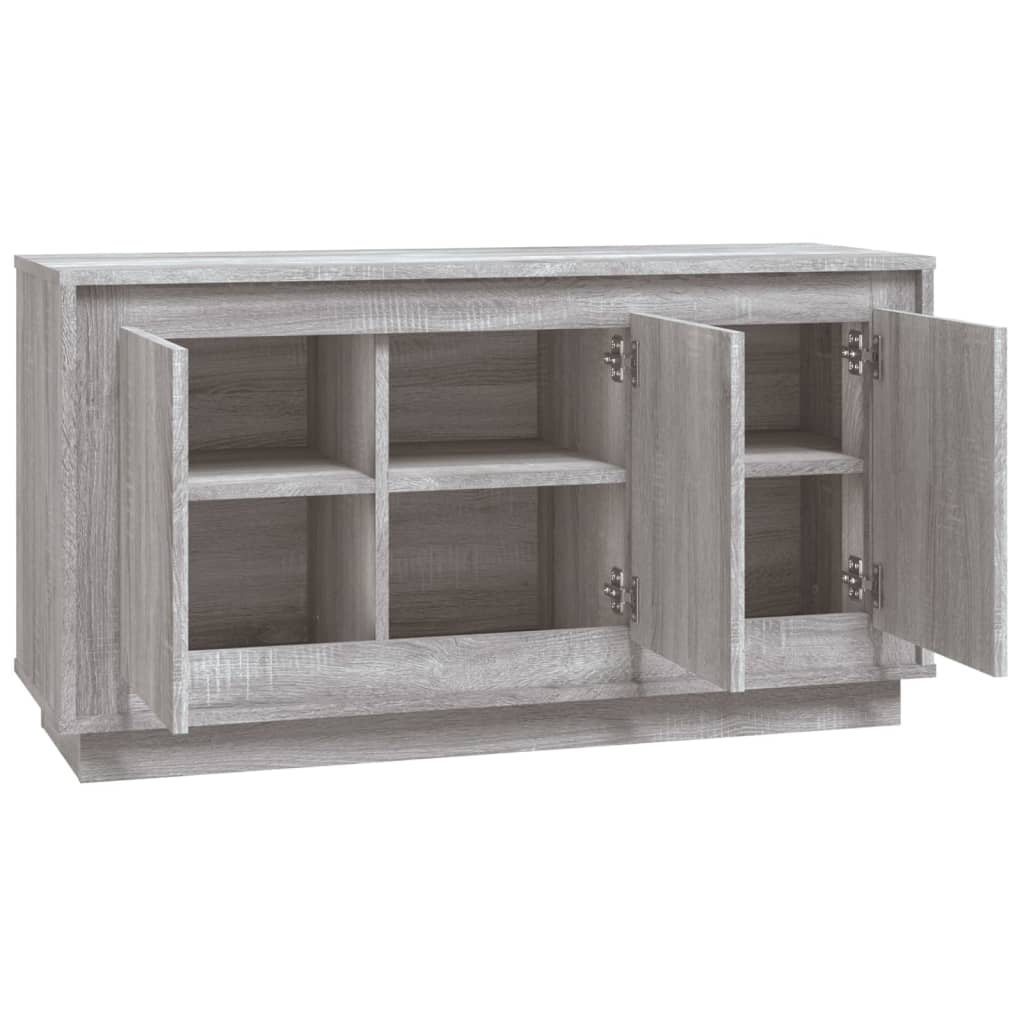 vidaXL Ντουλάπι Γκρι Sonoma 102x35x55 εκ. από Επεξεργασμένο Ξύλο