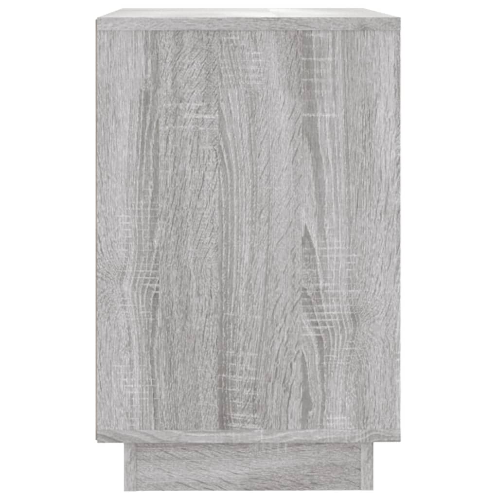 vidaXL Ντουλάπι Γκρι Sonoma 102x35x55 εκ. από Επεξεργασμένο Ξύλο