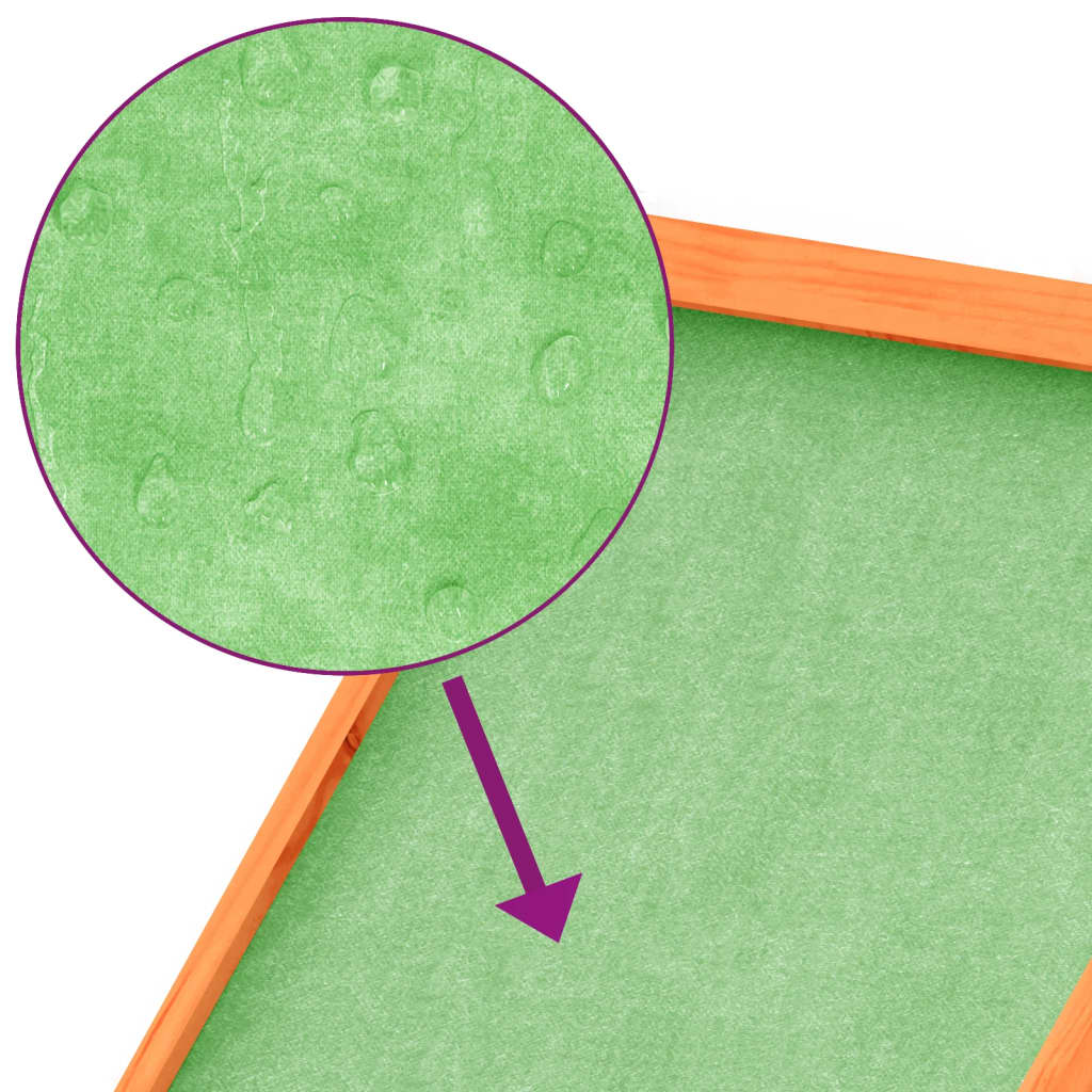 vidaXL Κοτέτσι Καφέ 204 x 50 x 84 εκ. από Μασίφ Ξύλο Πεύκου