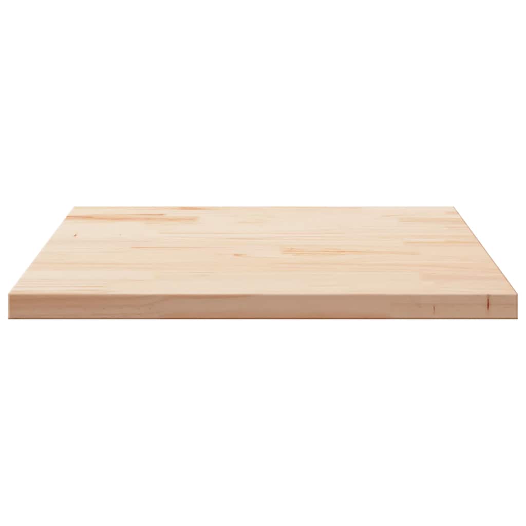 vidaXL Επιφάνεια Τραπεζιού Τετράγωνη 90x90x2,5 εκ. Μασίφ Ξύλο Πεύκου