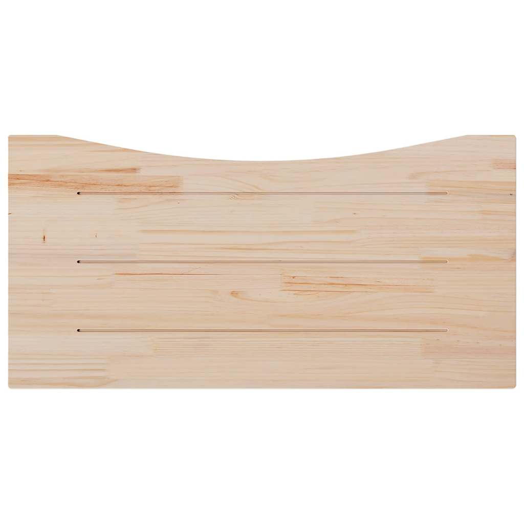 vidaXL Επιφάνεια Γραφείου 100 x 50 x 2,5 εκ. από Μασίφ Ξύλο Πεύκου