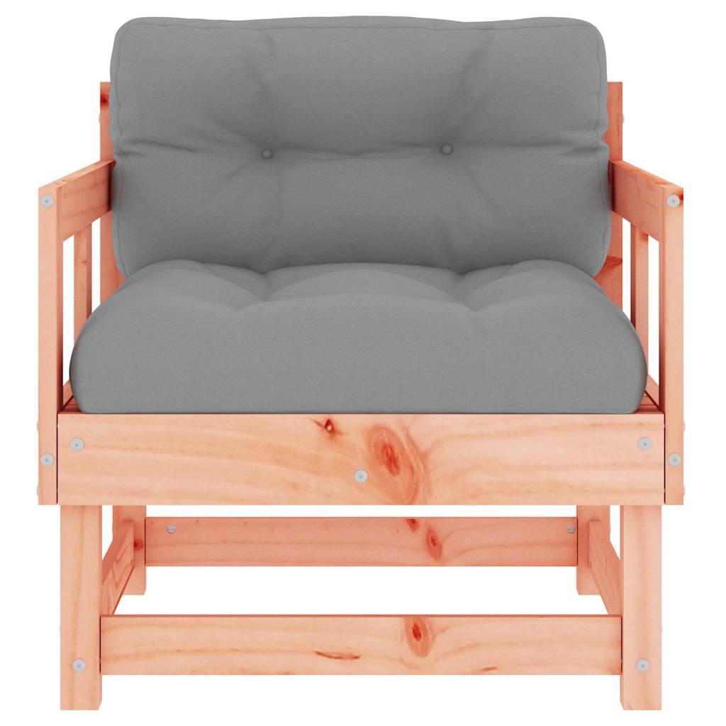 vidaXL Καρέκλες Κήπου με Μαξιλάρια 2 τεμ. από Μασίφ Ξύλο Ψευδοτσούγκας