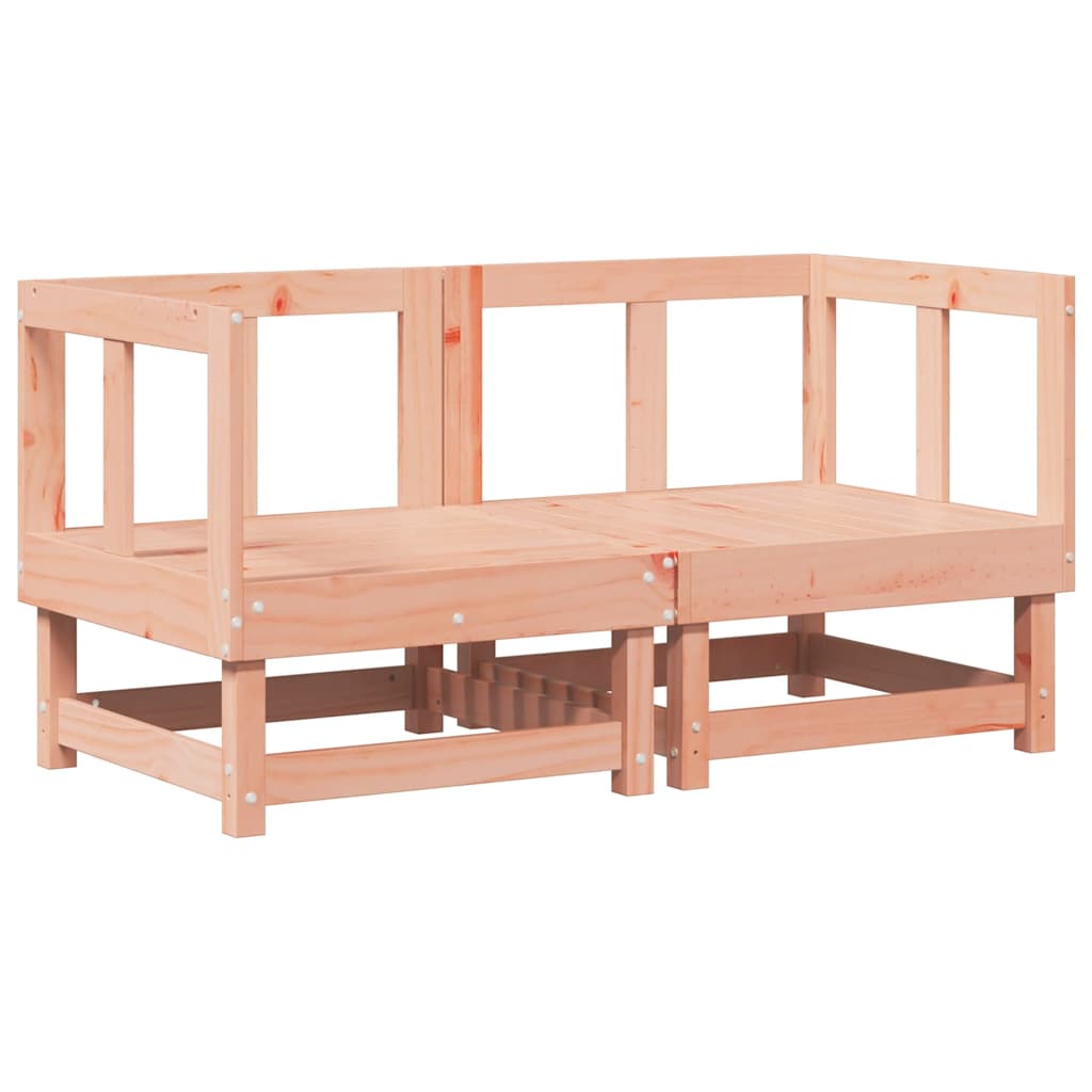 vidaXL Καναπέδες Γωνιακοί με Μαξιλάρια 2 τεμ. Μασίφ Ξύλο Ψευδοτσούγκας