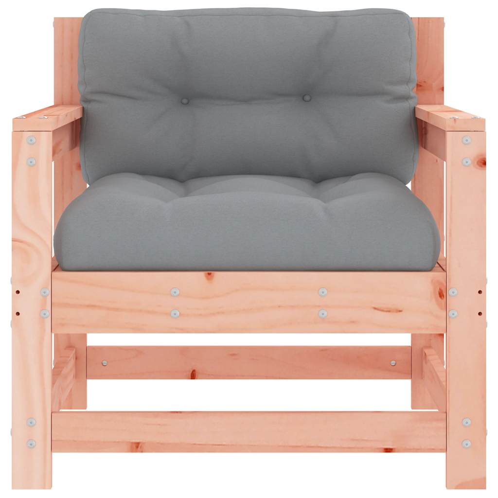 vidaXL Καρέκλες Κήπου με Μαξιλάρια 2 τεμ. από Μασίφ Ξύλο Ψευδοτσούγκας