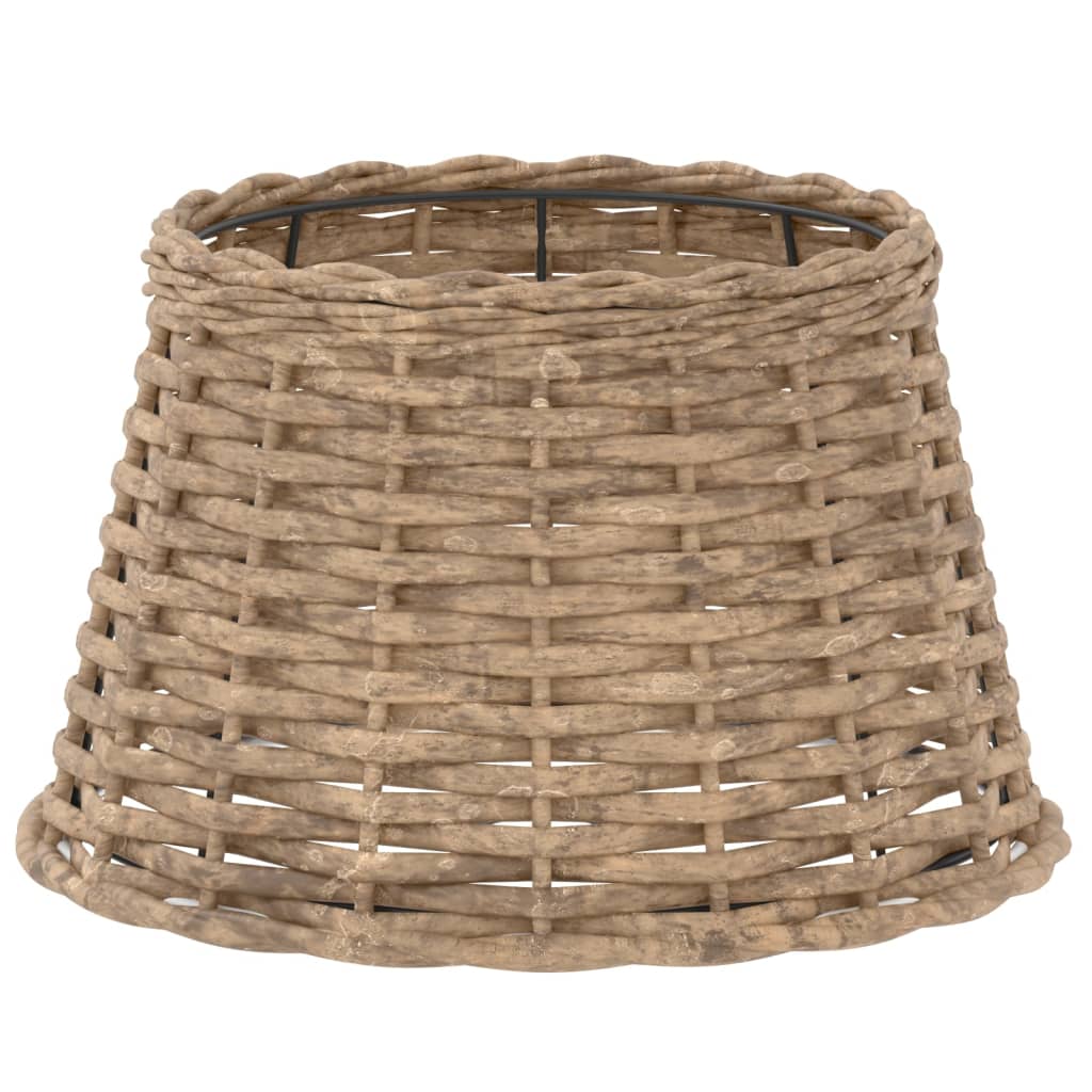 vidaXL Καπέλο Φωτιστικού Καφέ Ø38x23 εκ. από Wicker