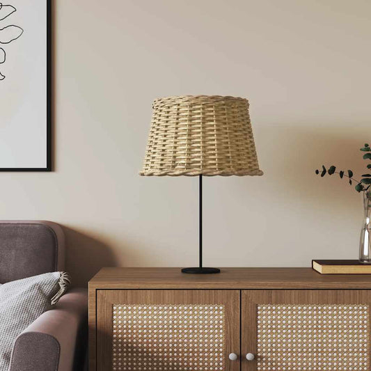 vidaXL Καπέλο Φωτιστικού Καφέ Ø45x28 εκ. από Wicker