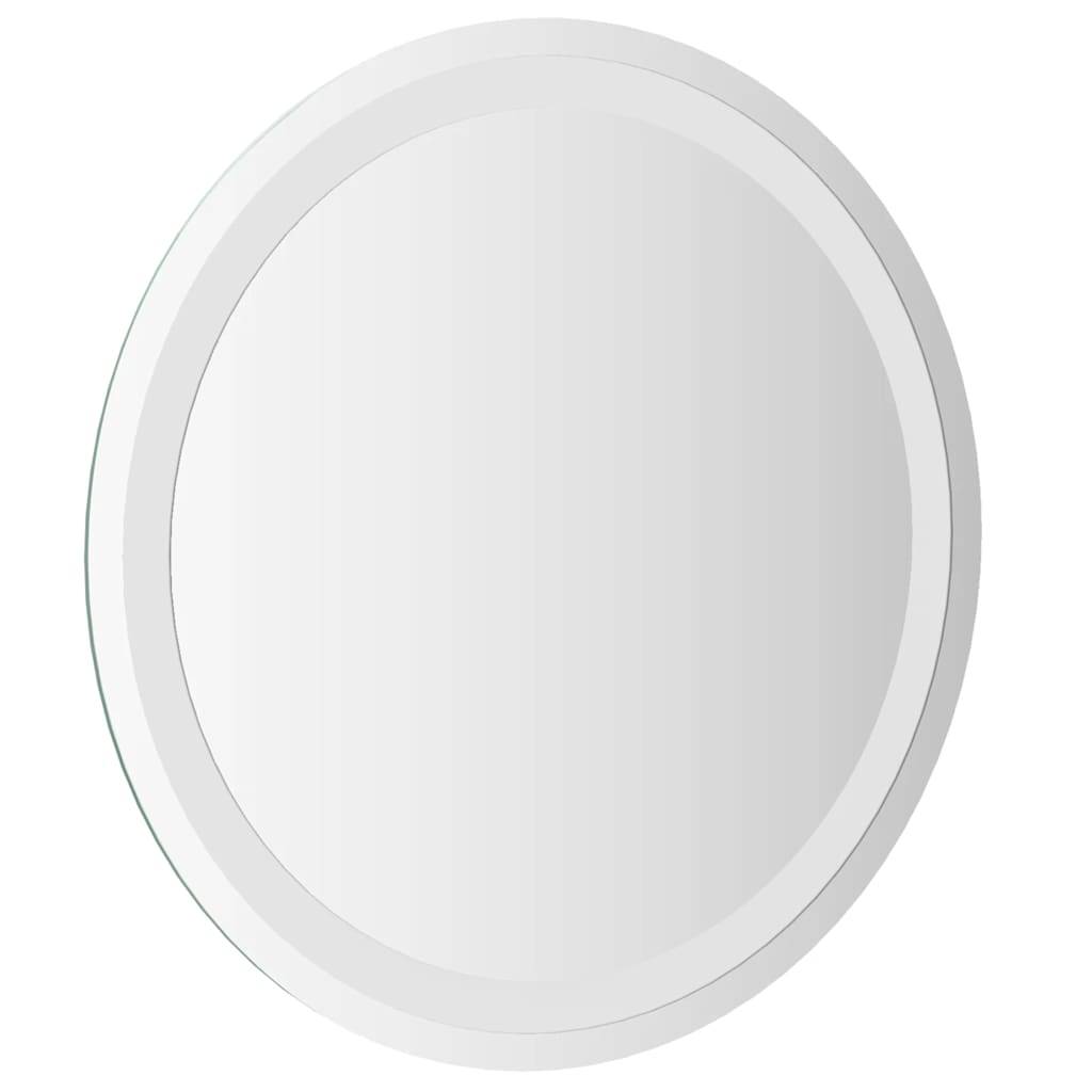 vidaXL Καθρέφτης Μπάνιου LED Στρογγυλός 50 εκ.