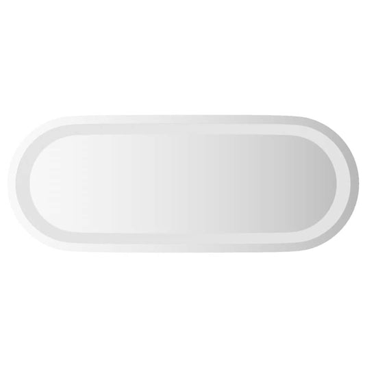 vidaXL Καθρέφτης Μπάνιου με LED Οβάλ 50x20 εκ.