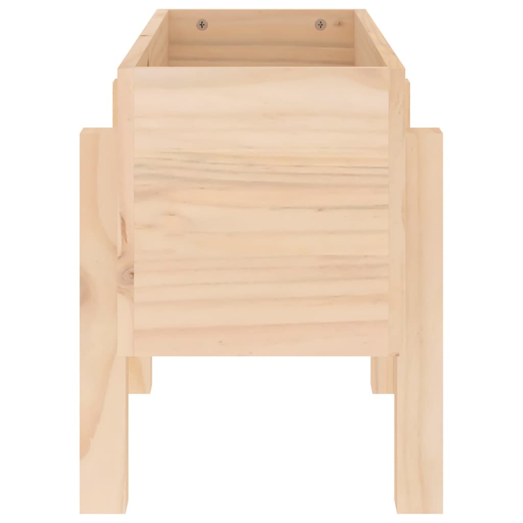 vidaXL Ζαρντινιέρα 62 x 30 x 38 εκ. από Μασίφ Ξύλο Πεύκου