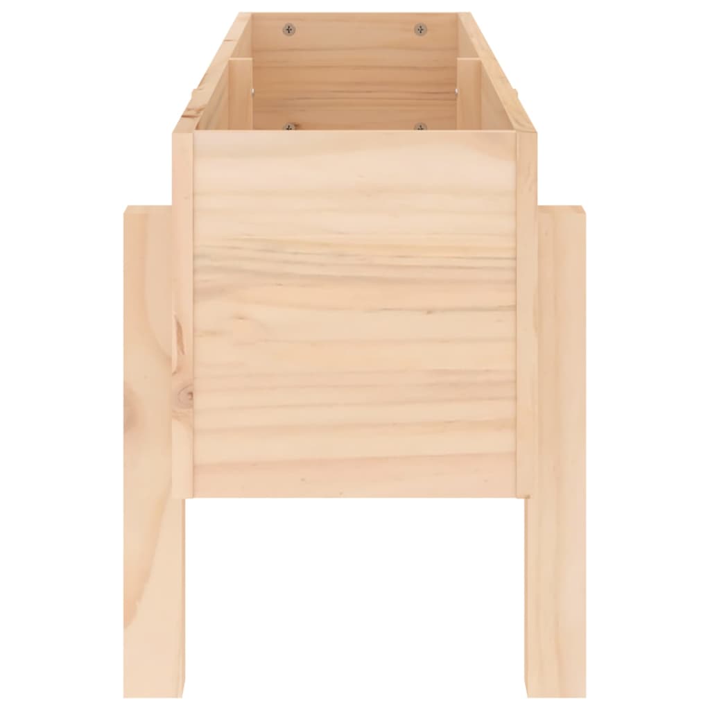vidaXL Ζαρντινιέρα Υπερυψωμένη 101 x 30 x 38 εκ. από Μασίφ Ξύλο Πεύκου