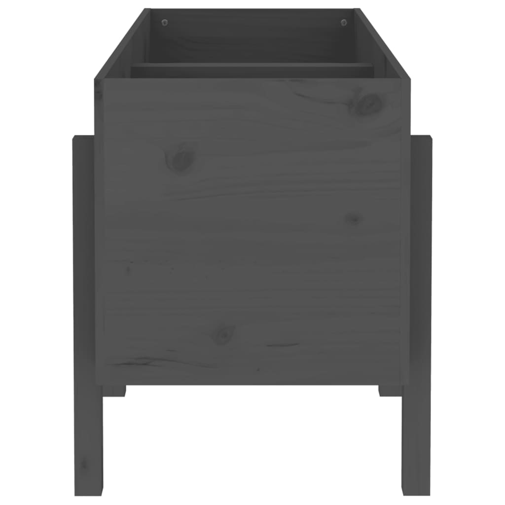 vidaXL Ζαρντινιέρα Υπερυψωμένη 121 x 50 x 57 εκ. από Μασίφ Ξύλο Πεύκου