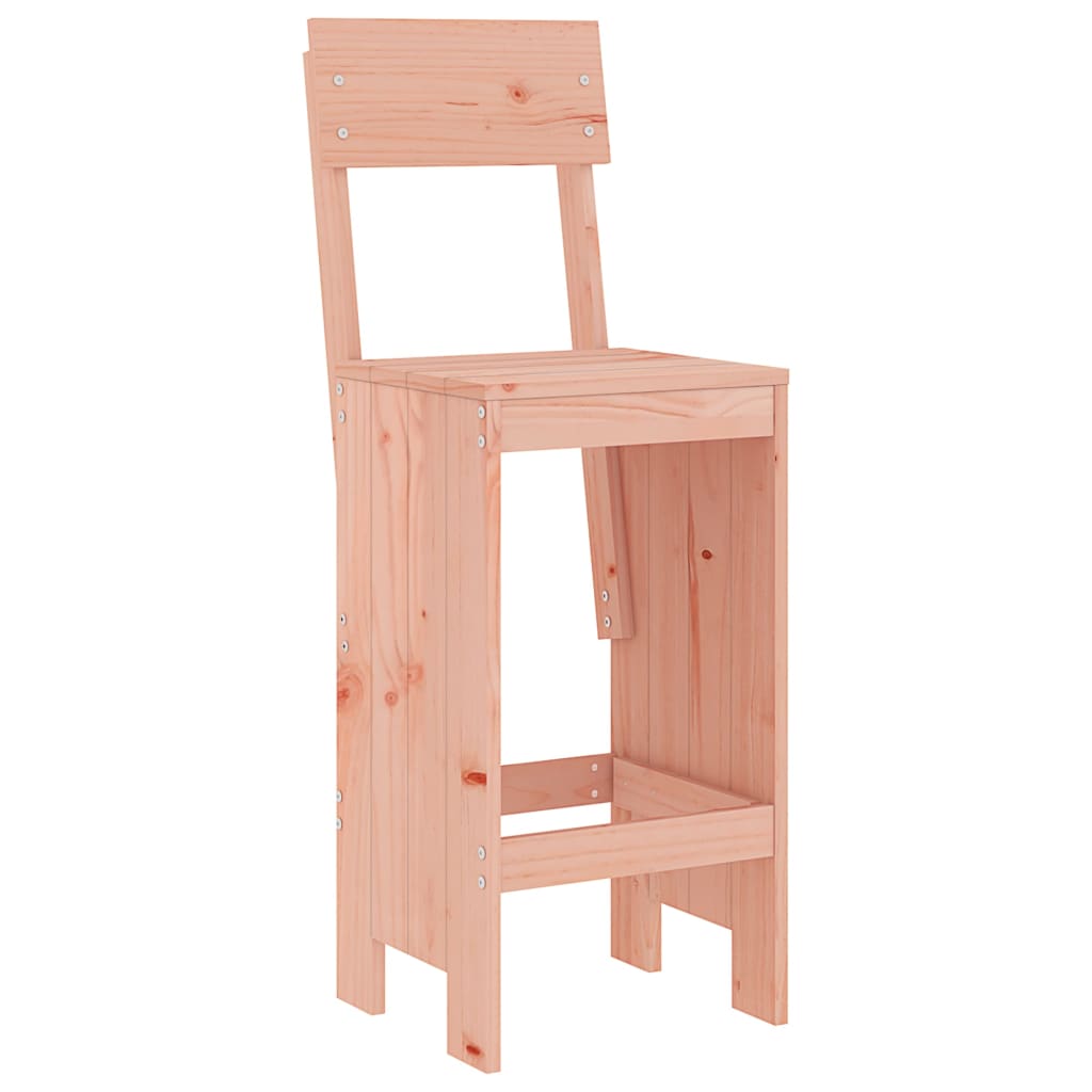 vidaXL Σκαμπό Μπαρ 2 τεμ. 40x48,5x115,5εκ από Μασίφ Ξύλο Ψευδοτσούγκας