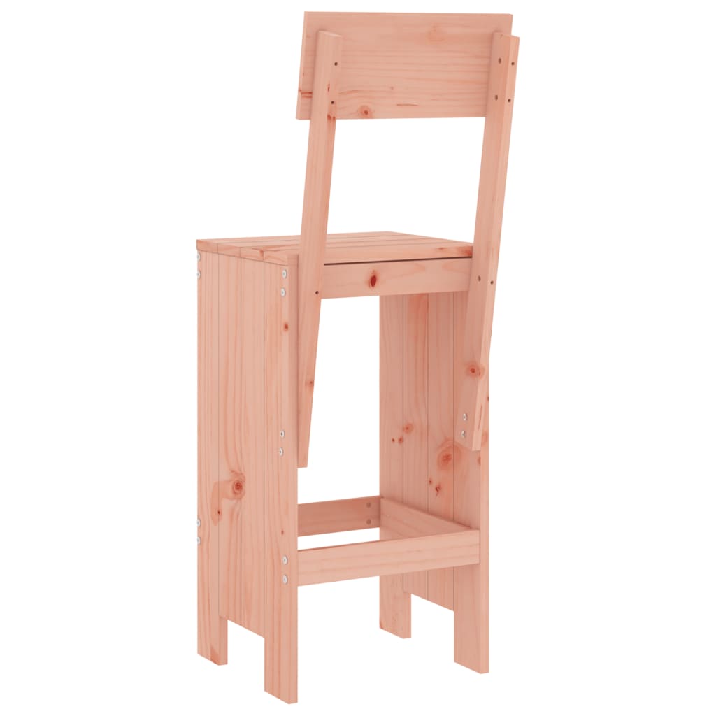 vidaXL Σκαμπό Μπαρ 2 τεμ. 40x48,5x115,5εκ από Μασίφ Ξύλο Ψευδοτσούγκας