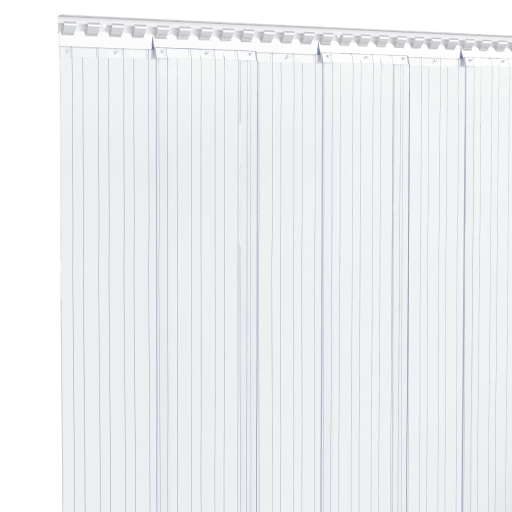 vidaXL Λωριδοκουρτίνα Διαφανής 25 μ. 200 χιλ. x 1,6 χιλ. από PVC