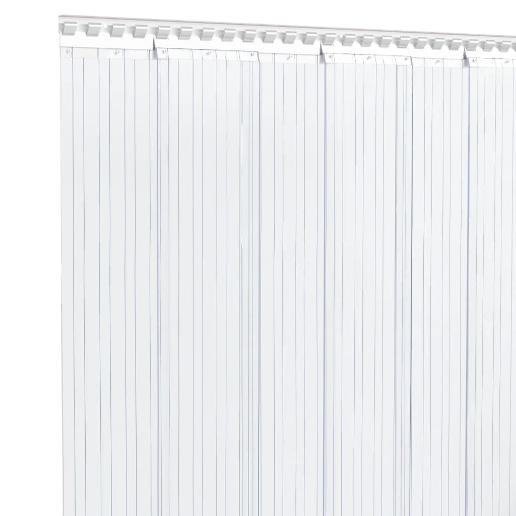 vidaXL Λωριδοκουρτίνα Διαφανής 25 μ. 300 χιλ. x 2,6 χιλ. από PVC