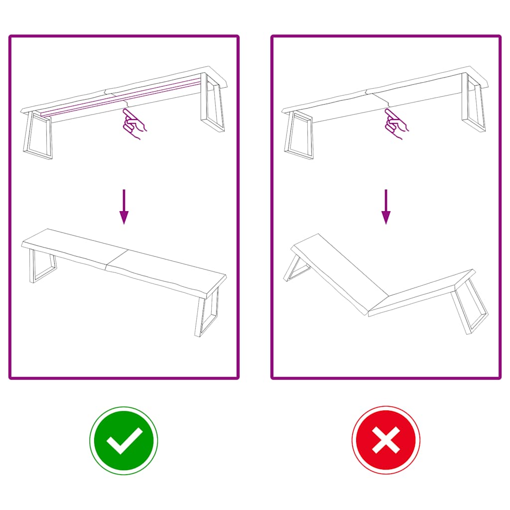 vidaXL Ράφι Τοίχου Σκούρο Καφέ 180x40x(2-6) εκ. Επεξ. Μασίφ Ξύλο Δρυός