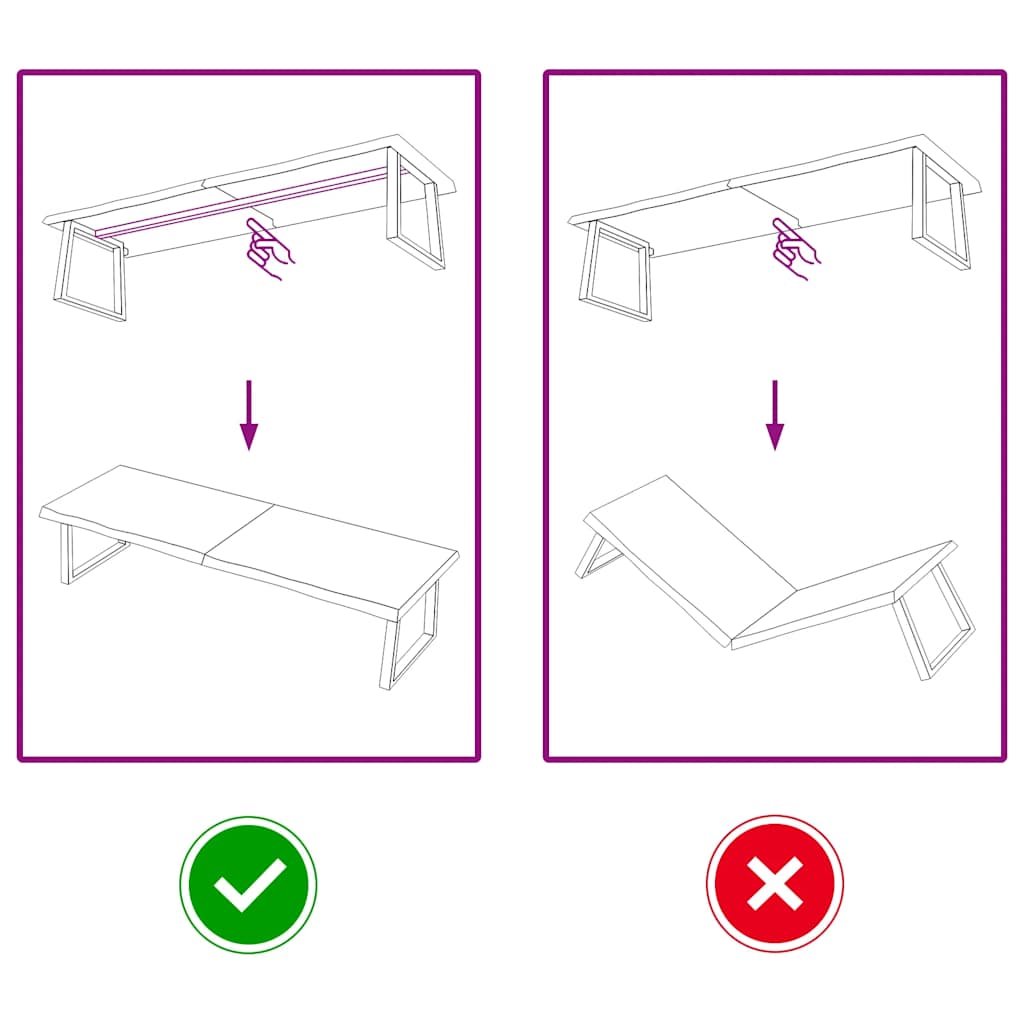 vidaXL Ράφι Τοίχου Σκούρο Καφέ 180x50x(2-4) εκ. Επεξ. Μασίφ Ξύλο Δρυός
