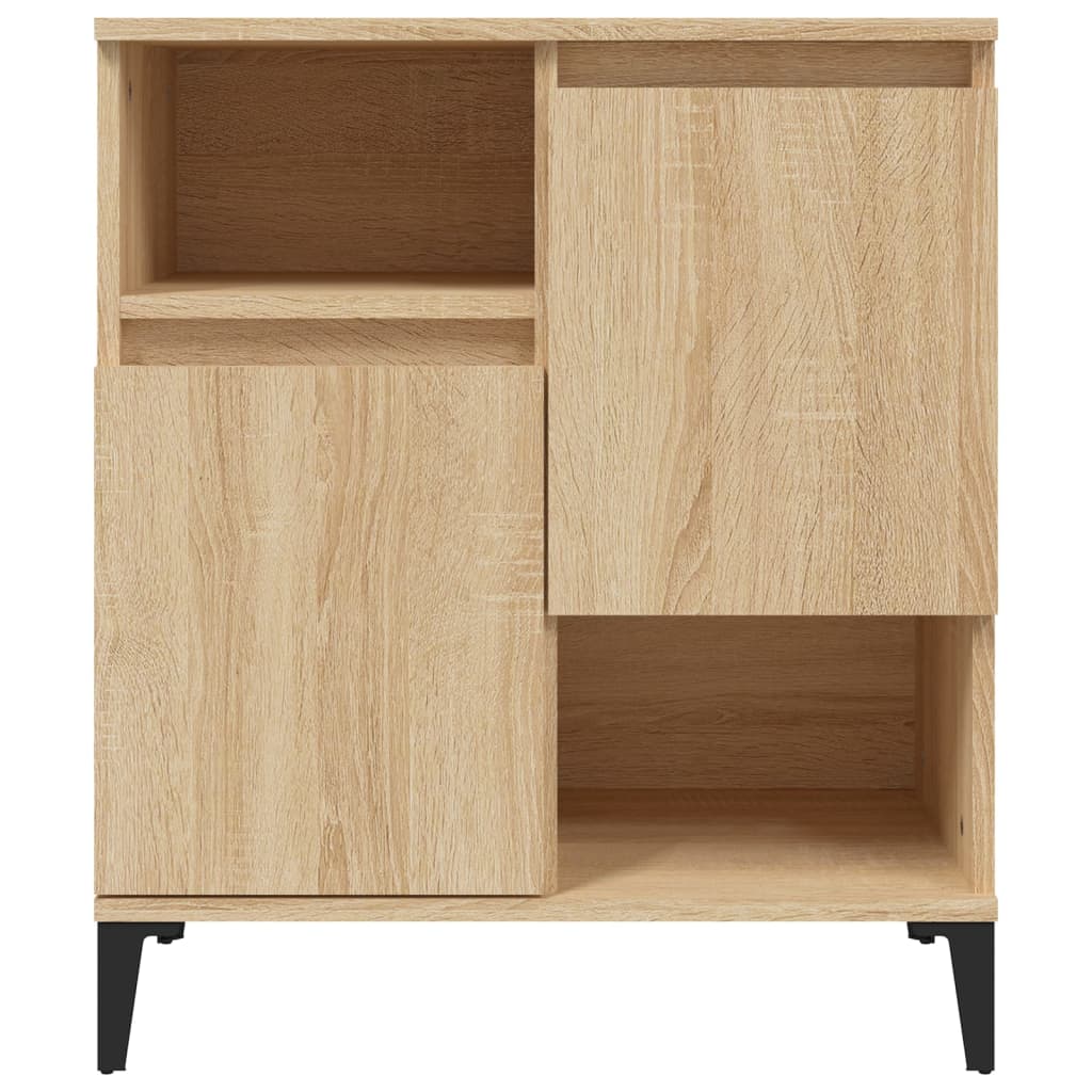 vidaXL Ντουλάπια 2 τεμ. Sonoma Δρυς 60x35x70 εκ. Επεξεργασμένο Ξύλο