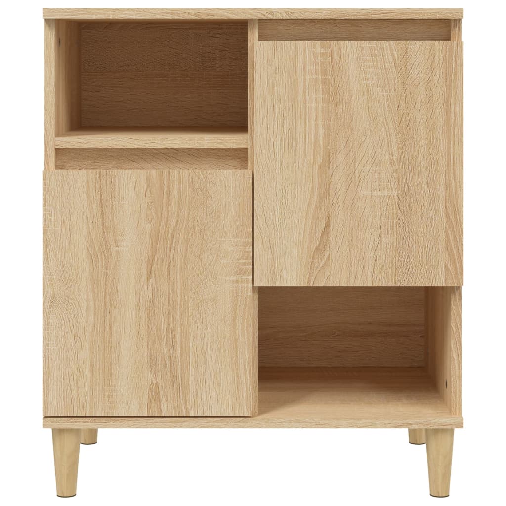 vidaXL Ντουλάπια 3 τεμ. Sonoma Δρυς 60x35x70 εκ. Επεξεργασμένο Ξύλο