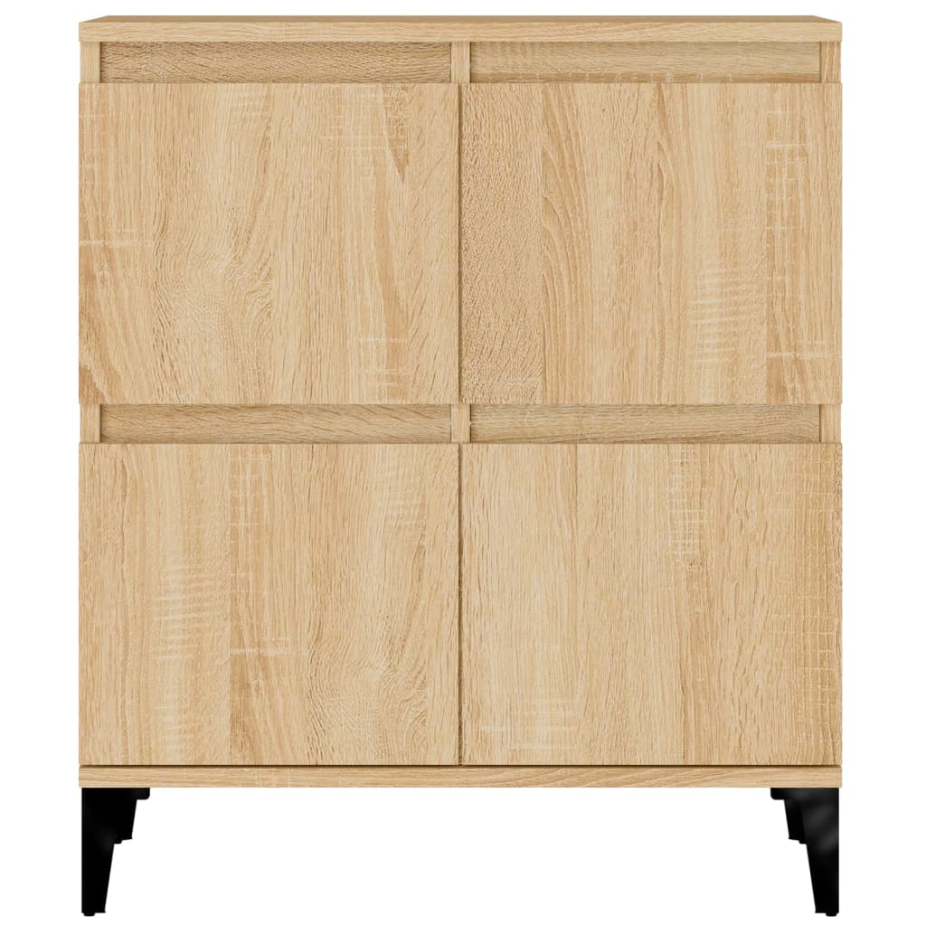 vidaXL Ντουλάπια 2 τεμ. Sonoma Δρυς 60x35x70 εκ. Επεξεργασμένο Ξύλο