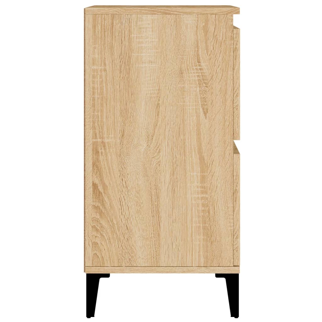 vidaXL Ντουλάπια 2 τεμ. Sonoma Δρυς 60x35x70 εκ. Επεξεργασμένο Ξύλο