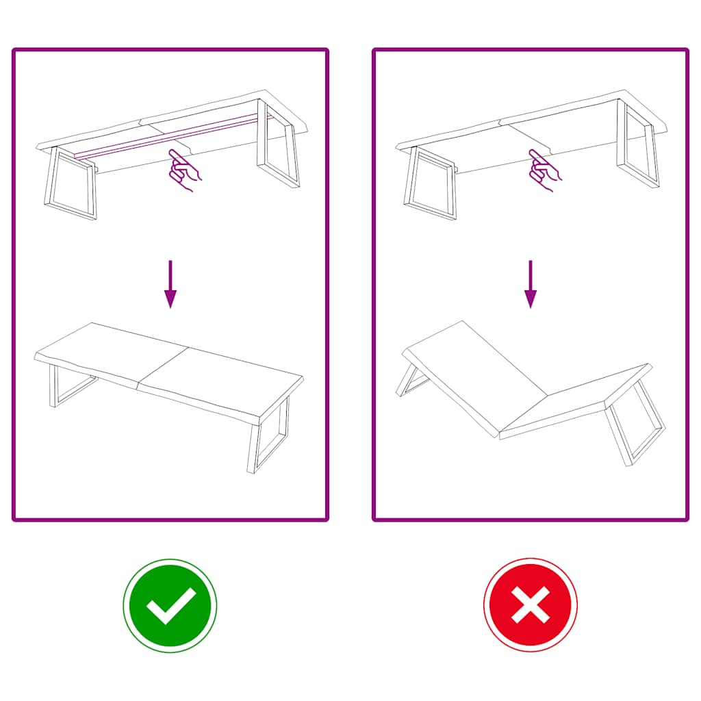 vidaXL Πάγκος Μπάνιου Σκούρο Καφέ 160x50x(2-6) εκ. Επεξεργ. Μασίφ Ξύλο