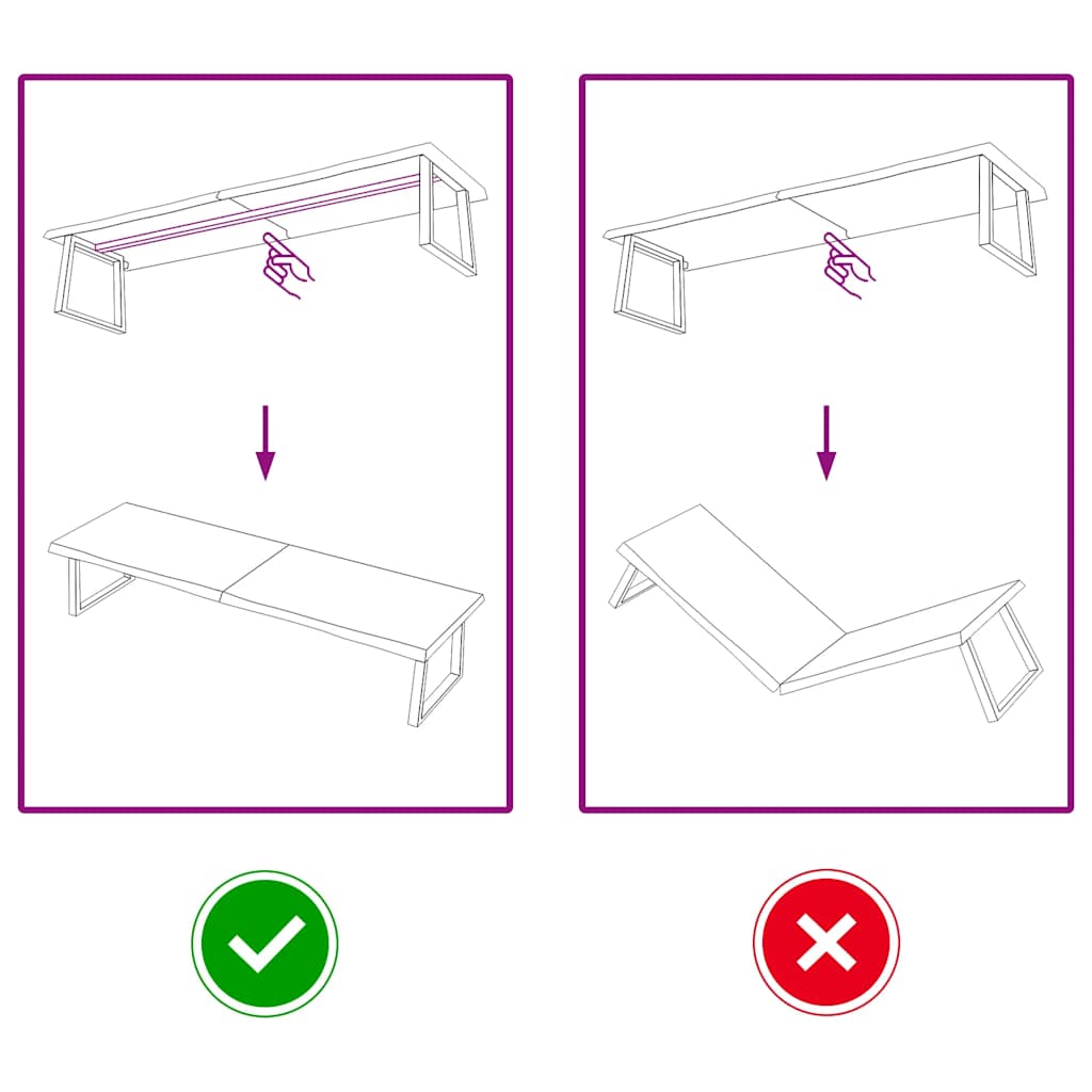 vidaXL Πάγκος Μπάνιου Σκούρο Καφέ 200x50x(2-4) εκ. Επεξεργ. Μασίφ Ξύλο
