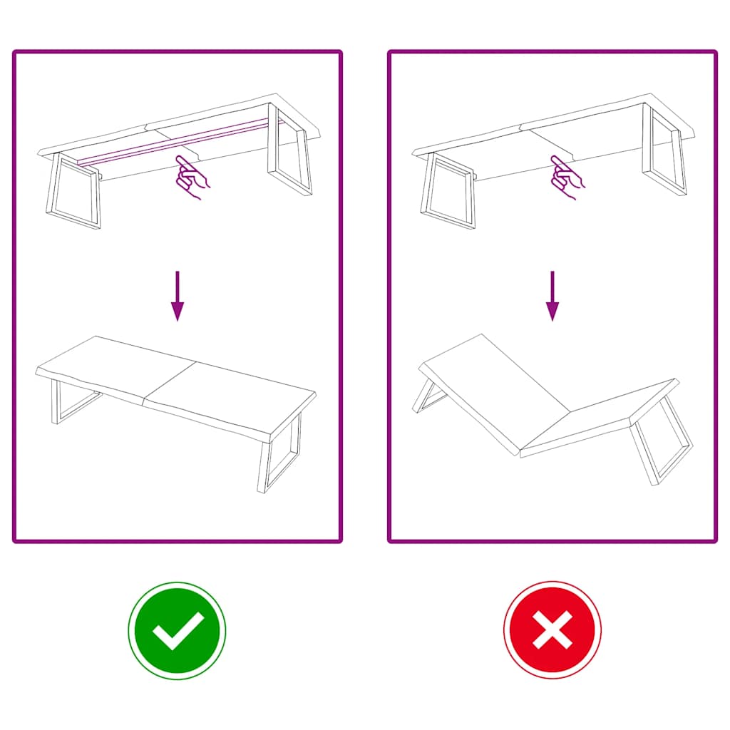 vidaXL Επιφ Τραπεζιού Αν Καφέ 160x60x(2-4)εκ. Επεξ. Μασίφ Ξύλο Δρυός
