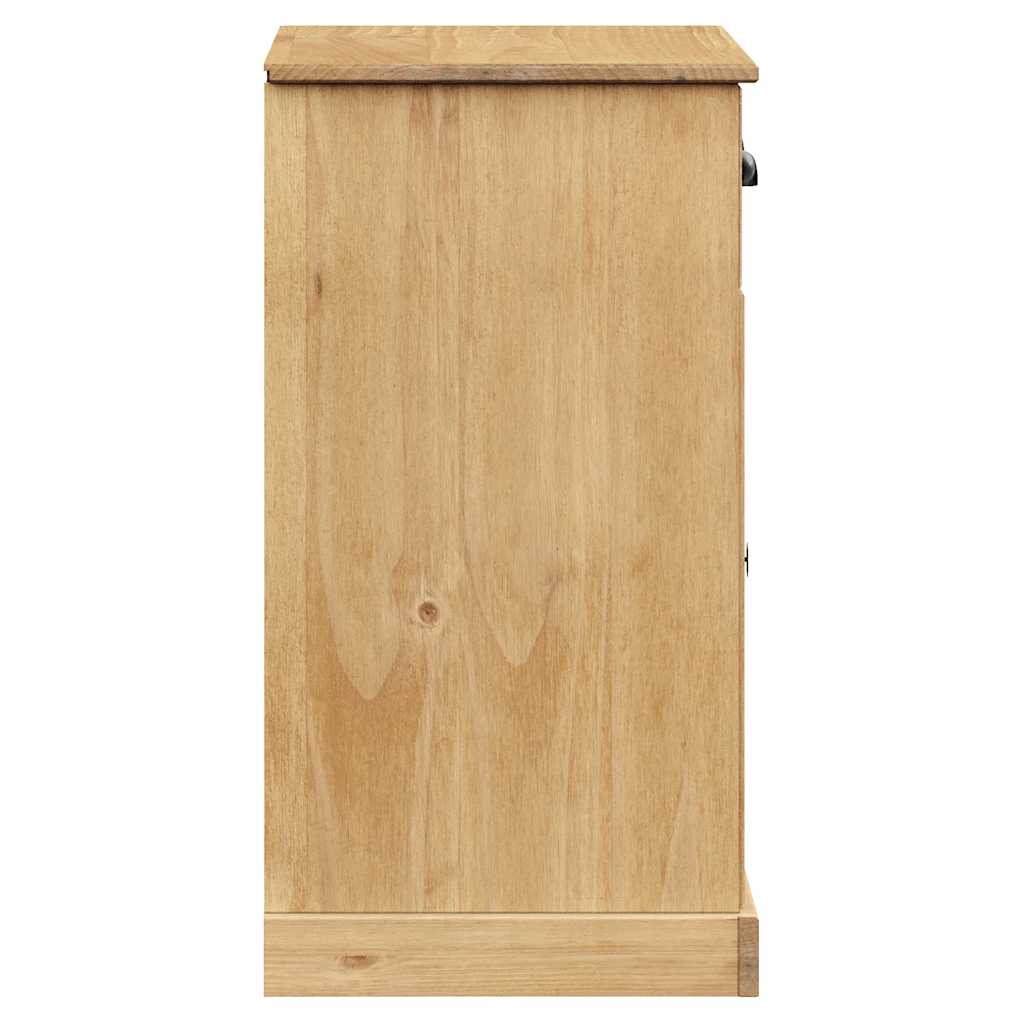 vidaXL Μπουφές με Συρτάρια VIGO 78 x 40 x 75 εκ. από Μασίφ Ξύλο Πεύκου