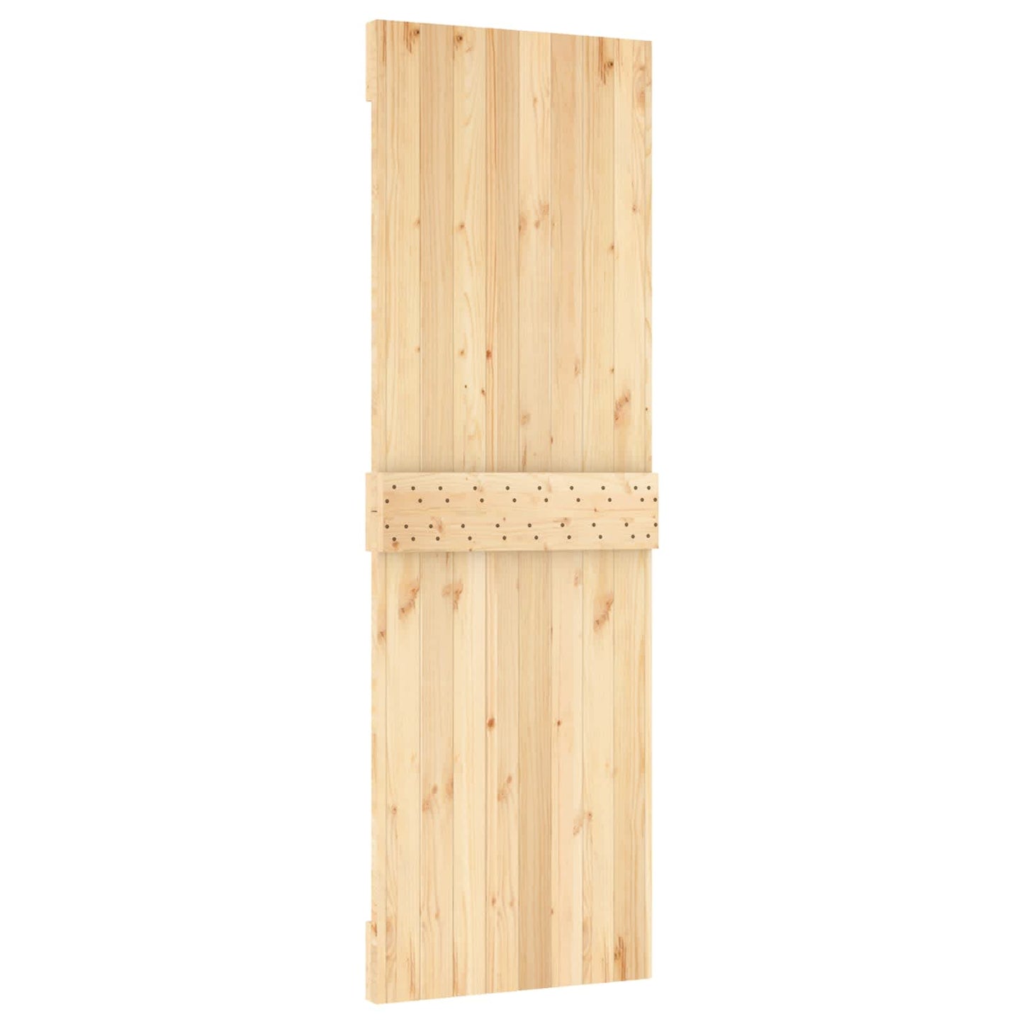 vidaXL Πόρτα NARVIK Φυσικό 70 x 210 cm Συμπαγές Ξύλο Πεύκου