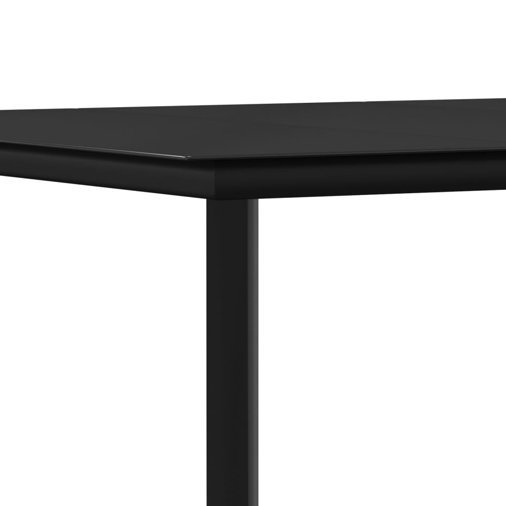 vidaXL Σετ Τραπεζαρίας Κήπου 3 Τεμαχίων από Συνθετικό Ρατάν / Ατσάλι