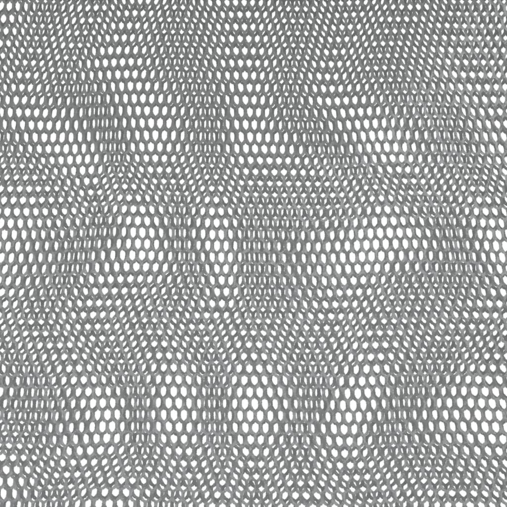 vidaXL Καρέκλα Γραφείου Ρυθμ. Ύψος Μαύρη Διχτυωτό Ύφασμα/Συνθ. Δέρμα