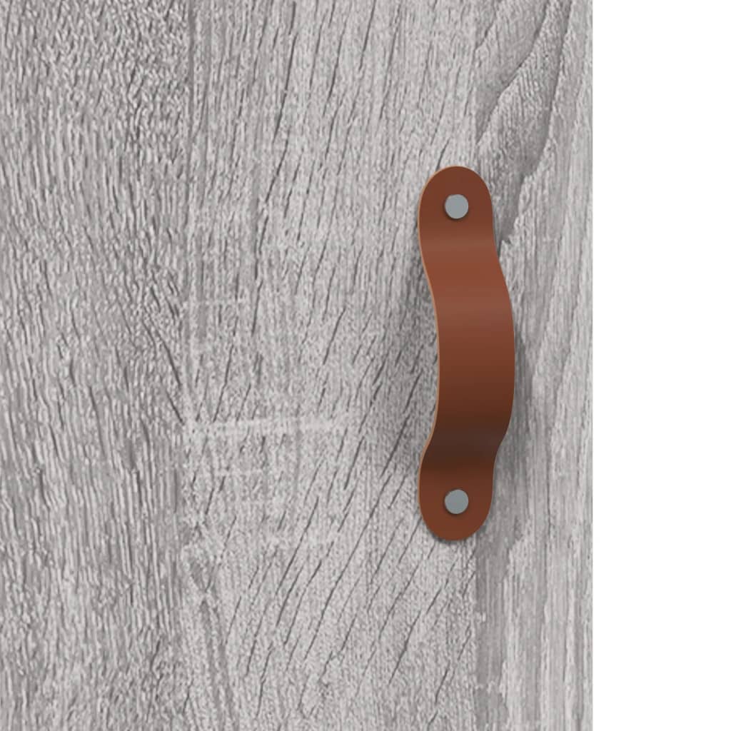 vidaXL Ντουλάπι Γκρι Sonoma 69,5 x 34 x 90 εκ. από Επεξεργασμένο Ξύλο
