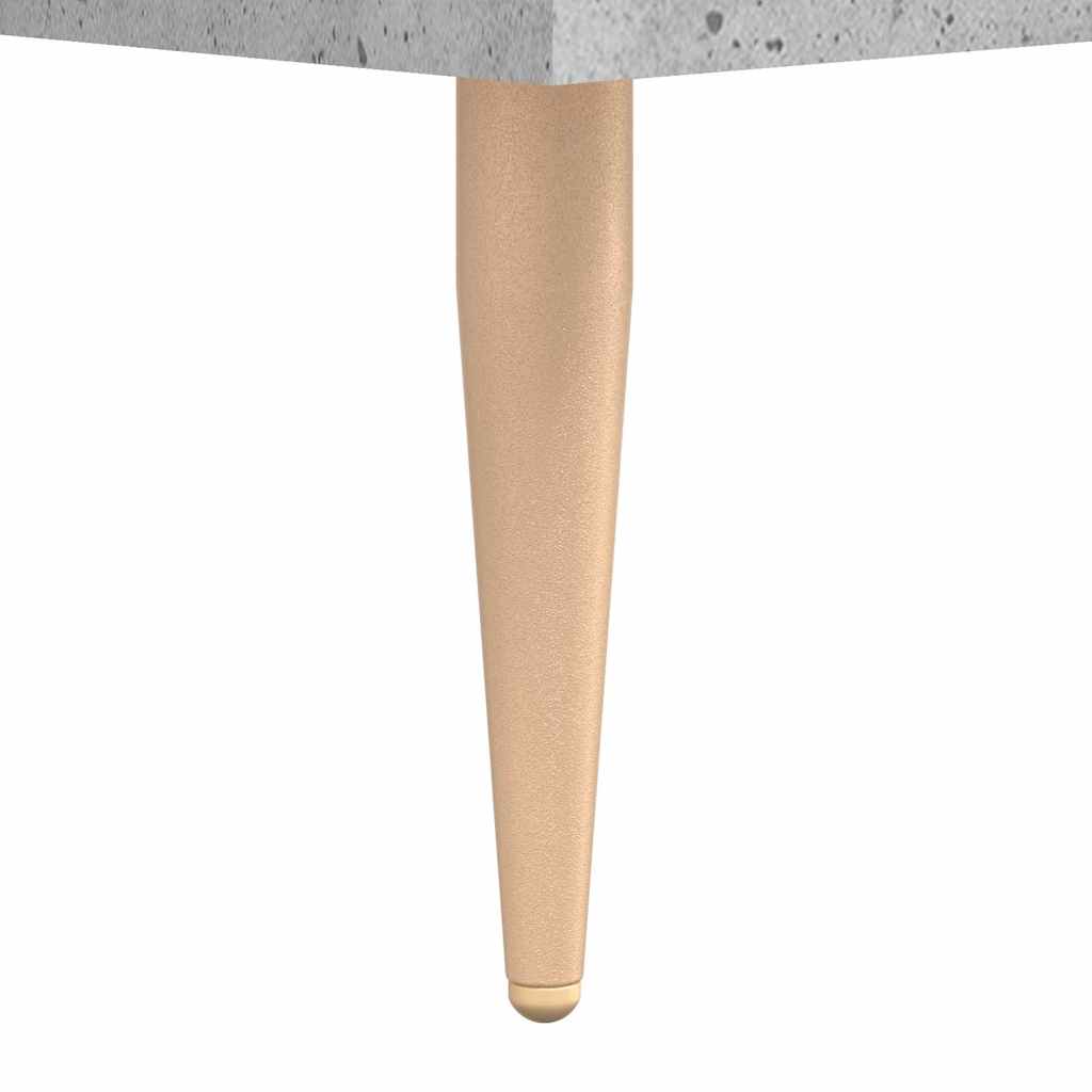 vidaXL Ντουλάπι Γκρι Σκυροδέματος 69,5x34x90 εκ. Επεξεργασμένο Ξύλο